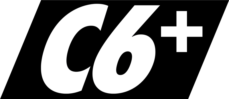 C6+ BW Logo